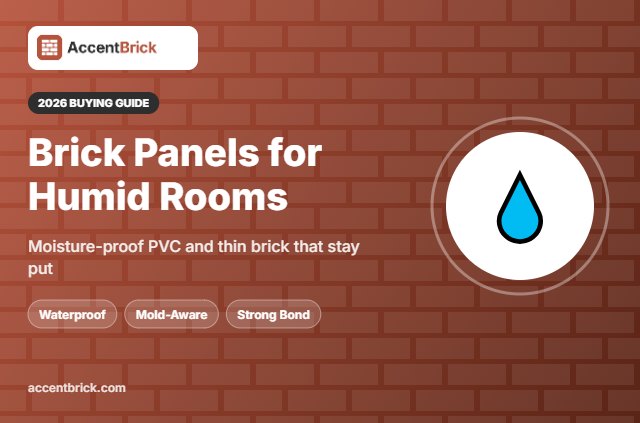 Best 3D Brick Wall Panels for Humid Rooms - 2026 buying guide