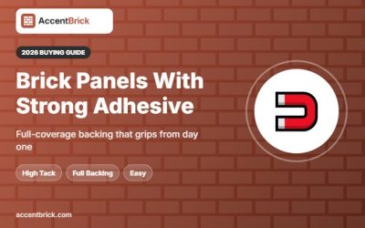 Best 3D Brick Wall Panels With Strong Adhesive: 6 Grippy Picks