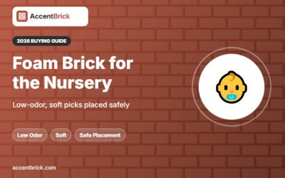 Best 3D Foam Brick Panels for Nursery Walls: 6 Gentle Picks