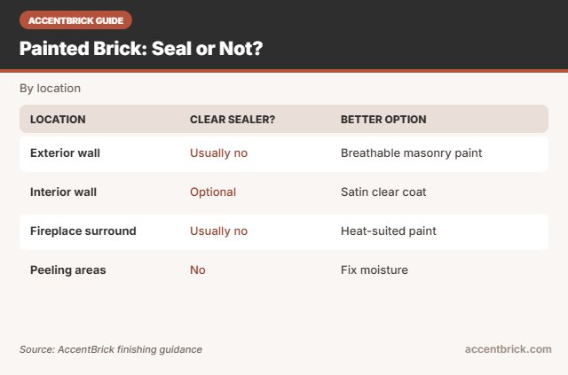 Guide for the best brick sealer for painted brick