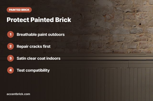 Tips to protect painted brick
