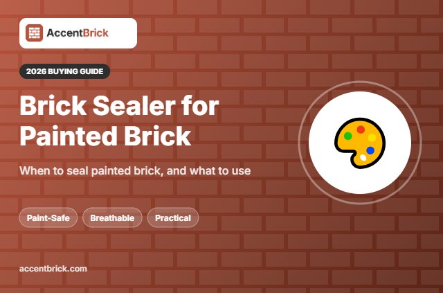 Best Brick Sealer for Painted Brick - 2026 buying guide