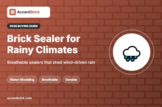 Best Brick Sealer for Rainy Climates - 2026 buying guide