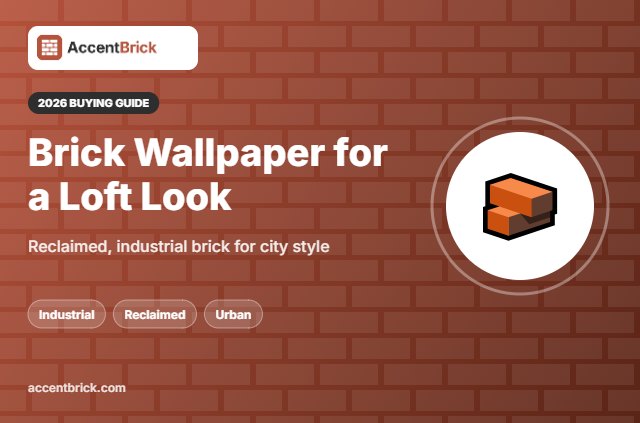 Best Brick Wallpaper for a Loft Look - 2026 buying guide