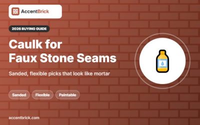 Best Caulk for Faux Stone Panel Seams (2026 Guide)