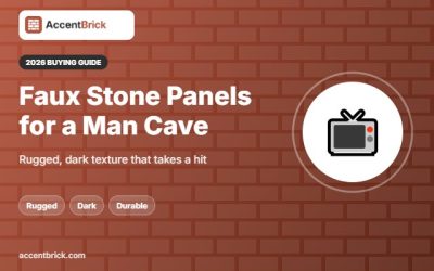 Best Faux Stone Wall Panels for a Man Cave (2026)