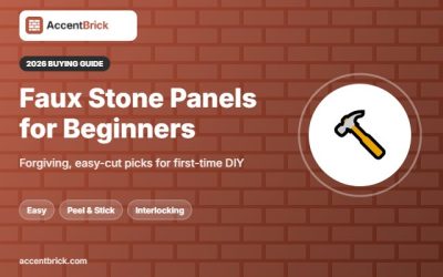 Best Faux Stone Wall Panels for Beginners (2026 Easy DIY)