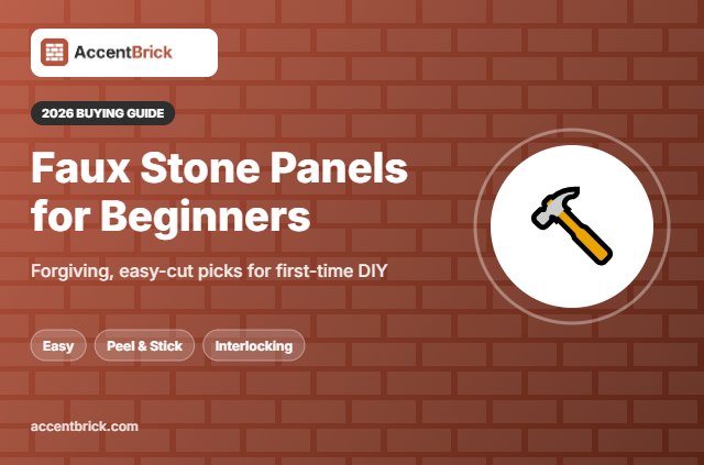 Best Faux Stone Wall Panels for Beginners - 2026 buying guide