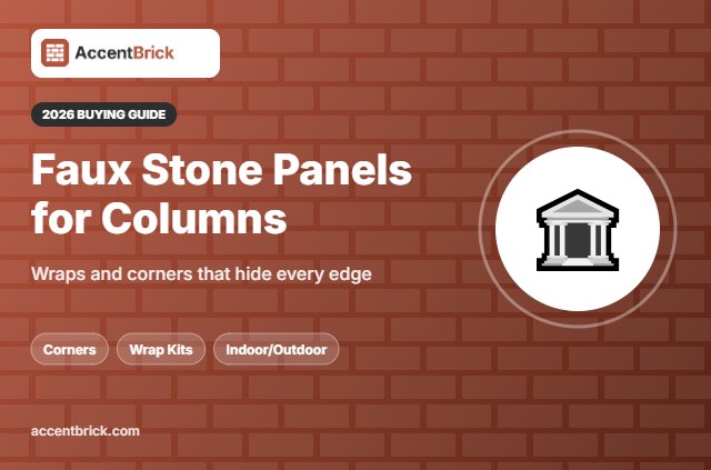 Best Faux Stone Wall Panels for Columns - 2026 buying guide