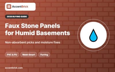 Best Faux Stone Wall Panels for Humid Basements (2026)