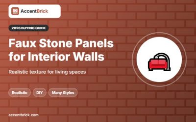 Best Faux Stone Wall Panels for Interior Walls (2026)