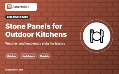 Best Faux Stone Wall Panels for Outdoor Kitchen (2026)