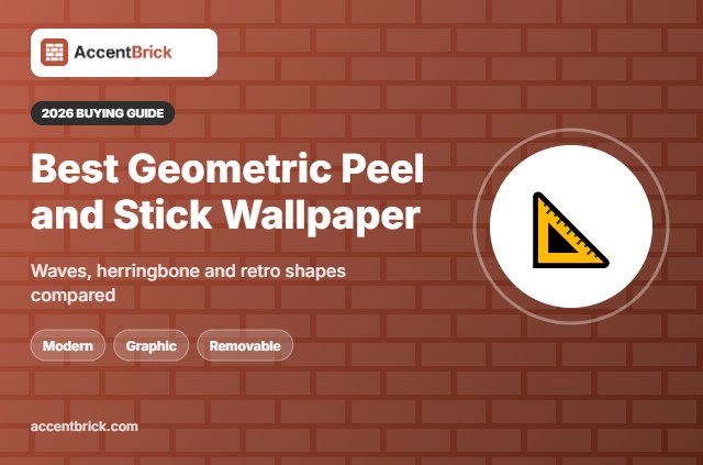 Best Geometric Peel and Stick Wallpaper - 2026 buying guide