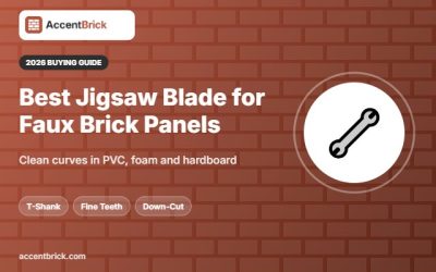 Best Jigsaw Blade for Faux Brick Panels (2026)