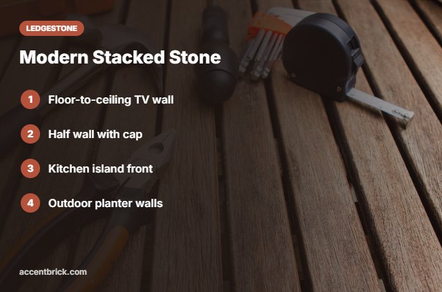 Ideas for ledgestone panels