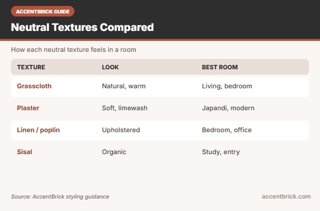 Textures for the best neutral peel and stick wallpaper