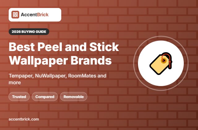 Best Peel and Stick Wallpaper Brands - 2026 buying guide