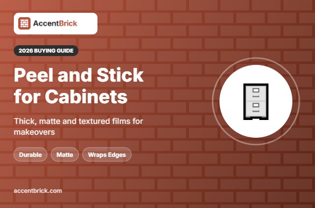 Best Peel and Stick Wallpaper for Cabinets - 2026 buying guide