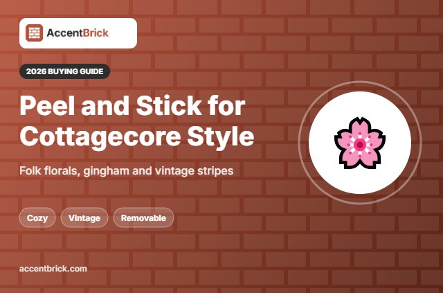 Best Peel and Stick Wallpaper for Cottagecore Style - 2026 buying guide