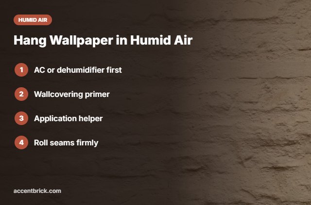 Install checklist for humid climates