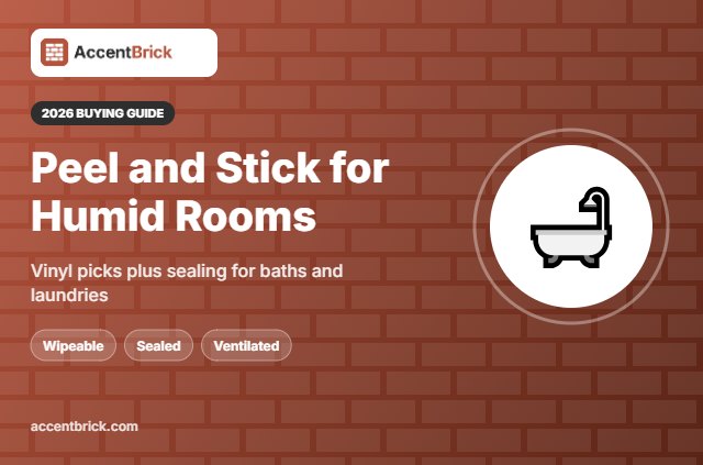 Best Peel and Stick Wallpaper for Humid Rooms - 2026 buying guide
