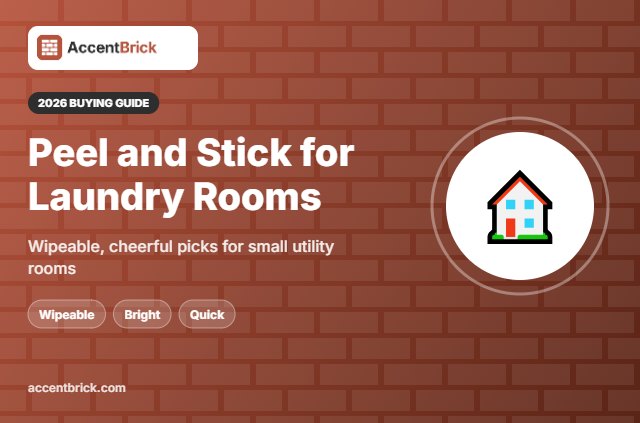 Best Peel and Stick Wallpaper for Laundry Rooms - 2026 buying guide