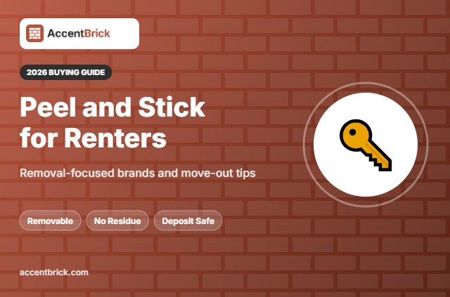 Best Peel and Stick Wallpaper for Renters - 2026 buying guide