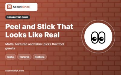 Best Peel and Stick Wallpaper That Looks Like Real Wallpaper