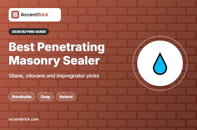 Best Penetrating Masonry Sealer - 2026 buying guide
