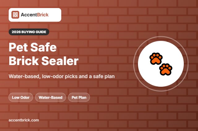 Best Pet Safe Brick Sealer - 2026 buying guide