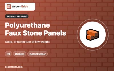 Best Polyurethane Faux Stone Panels (2026 PU Picks)