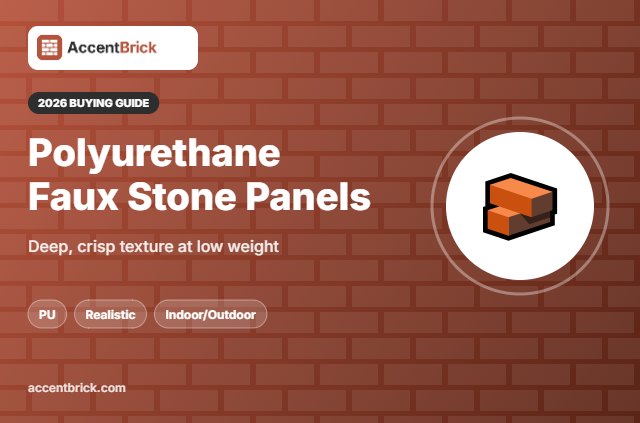 Best Polyurethane Faux Stone Panels - 2026 buying guide