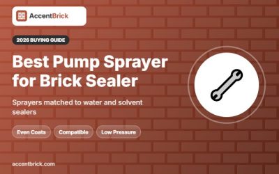 Best Pump Sprayer for Brick Sealer: 6 Picks for Even Coats