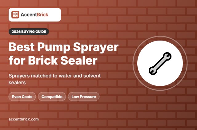 Best Pump Sprayer for Brick Sealer - 2026 buying guide