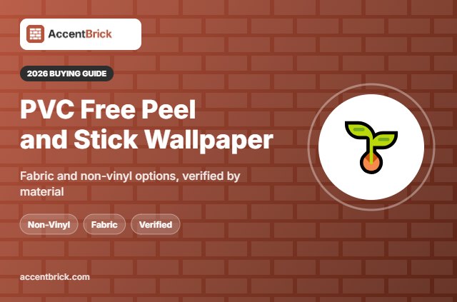 Best Pvc Free Peel and Stick Wallpaper - 2026 buying guide
