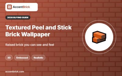 Best Textured Peel and Stick Brick Wallpaper (2026)