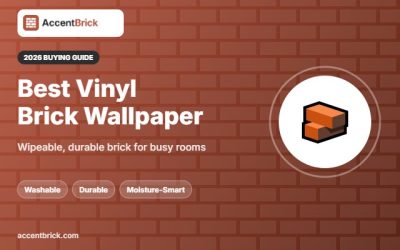 Best Vinyl Brick Wallpaper (2026 Durable Picks)