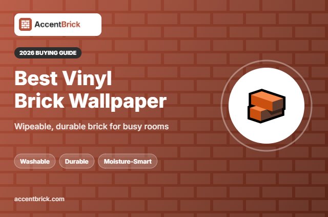 Best Vinyl Brick Wallpaper - 2026 buying guide