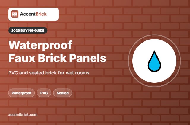Best Waterproof Faux Brick Panels - 2026 buying guide